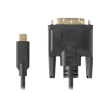 LANBERG Cable USB-C->DVI-D 24+1 M/M 3m